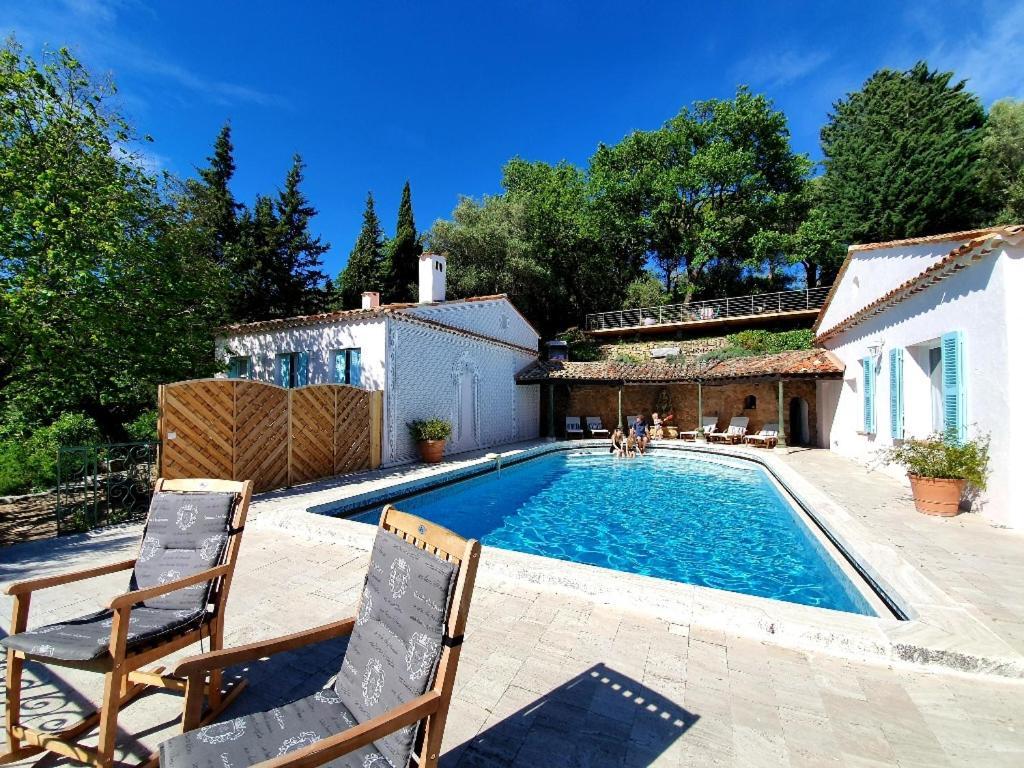 Apartment Picasso In Large Park With Heated Pool Châteauneuf-Grasse Kültér fotó
