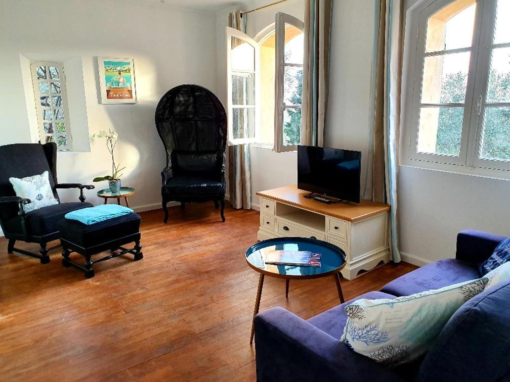 Apartment Picasso In Large Park With Heated Pool Châteauneuf-Grasse Kültér fotó