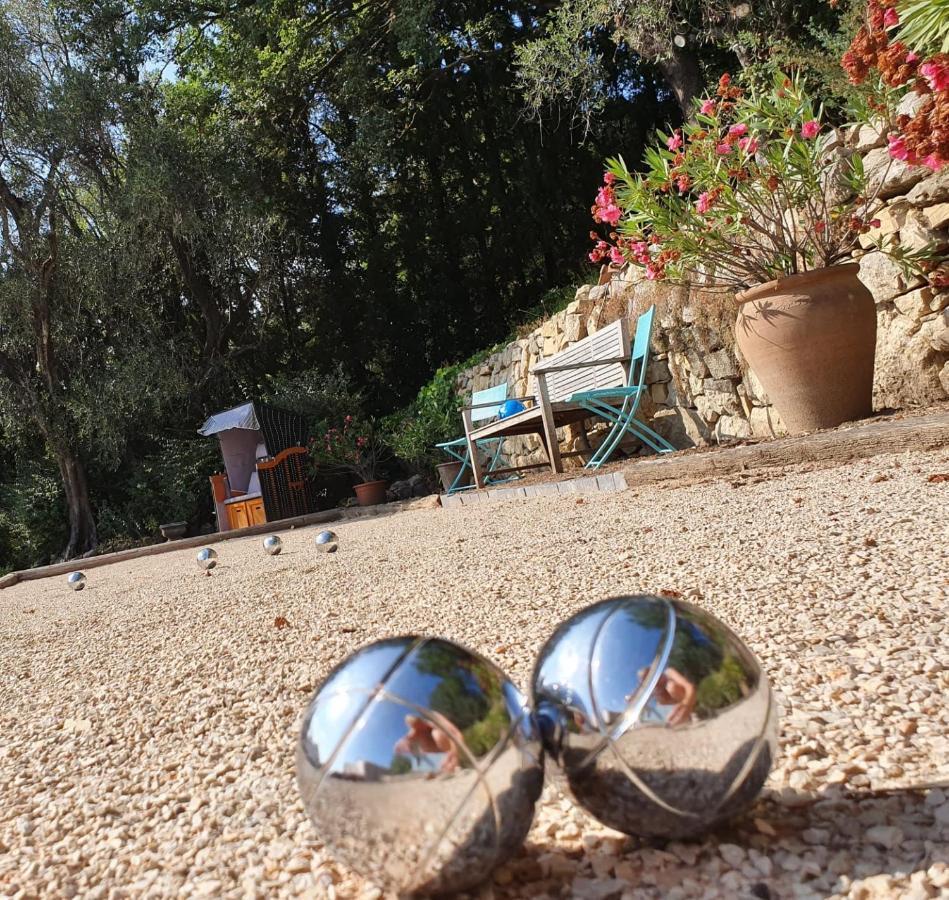 Apartment Picasso In Large Park With Heated Pool Châteauneuf-Grasse Kültér fotó