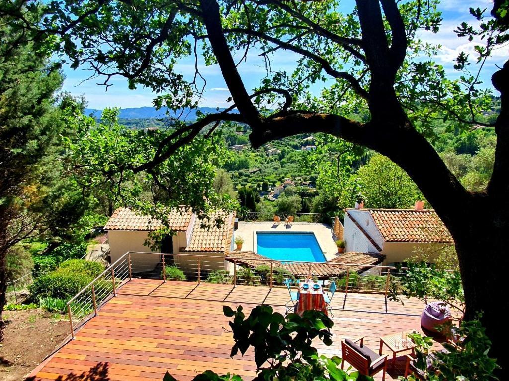 Apartment Picasso In Large Park With Heated Pool Châteauneuf-Grasse Kültér fotó