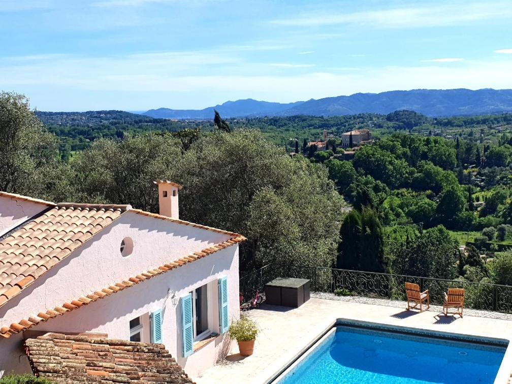 Apartment Picasso In Large Park With Heated Pool Châteauneuf-Grasse Kültér fotó