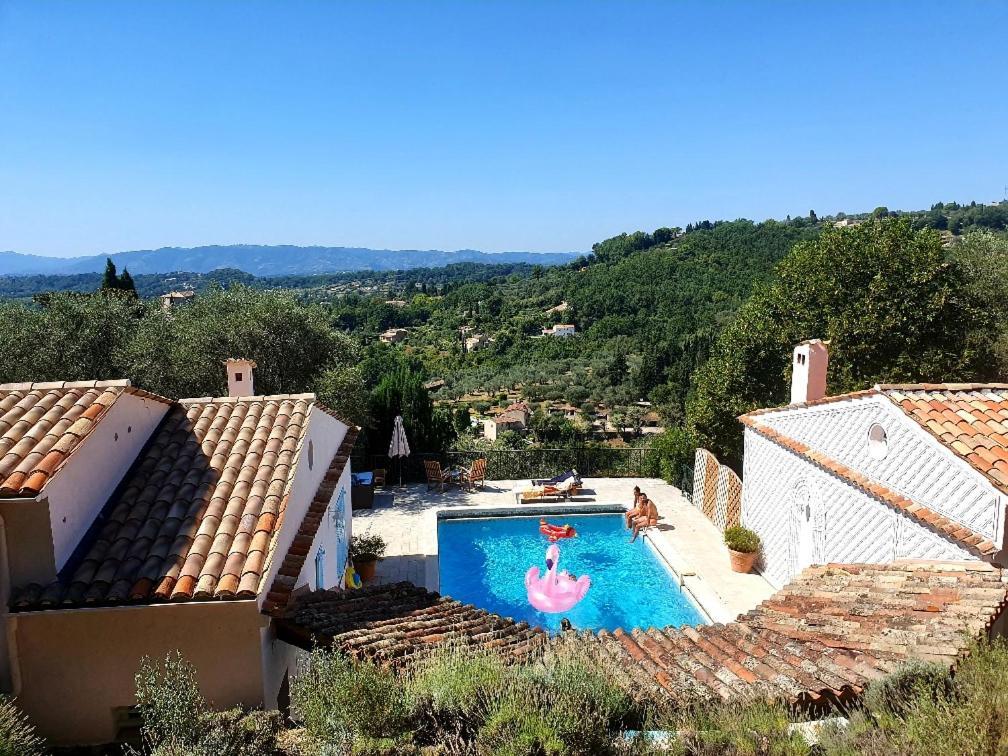 Apartment Picasso In Large Park With Heated Pool Châteauneuf-Grasse Kültér fotó